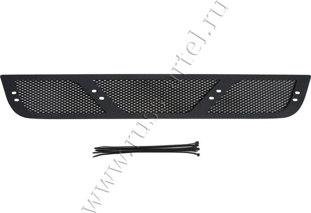 Защитная сетка Русская Артель решетки переднего бампера для Nissan Pathfinder R51 рестайлинг 2010-2014. Артикул SRN-137802