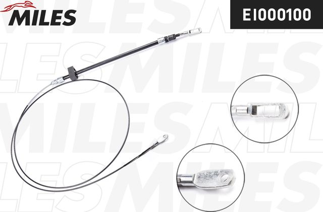 Трос ручника (тросик ручного тормоза) Miles передний/задний для Volkswagen LT II 1996-2006. Артикул EI000100