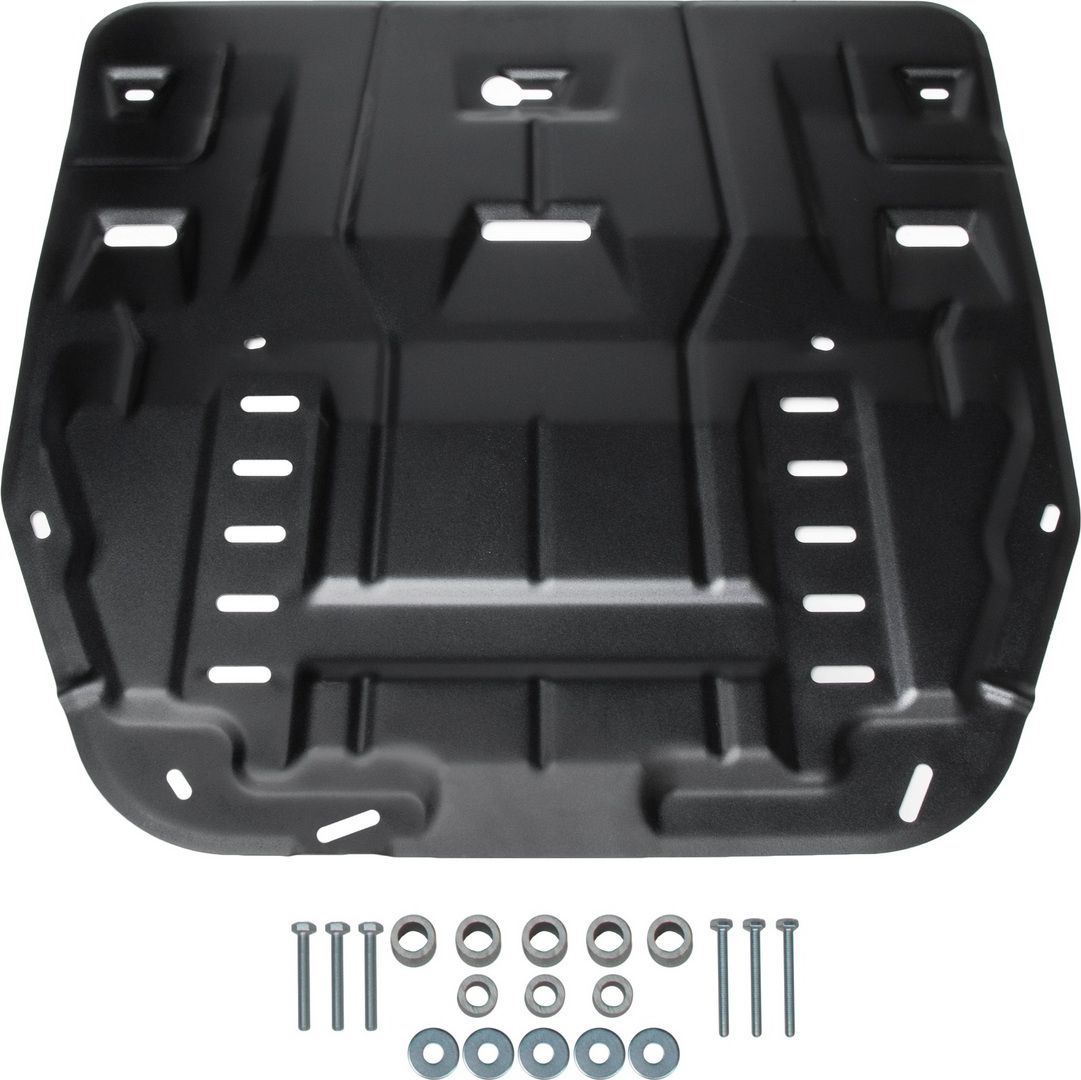 Защита АвтоБРОНЯ для картера и КПП Kia Sorento IV 2020-2026. Артикул 111.02862.1