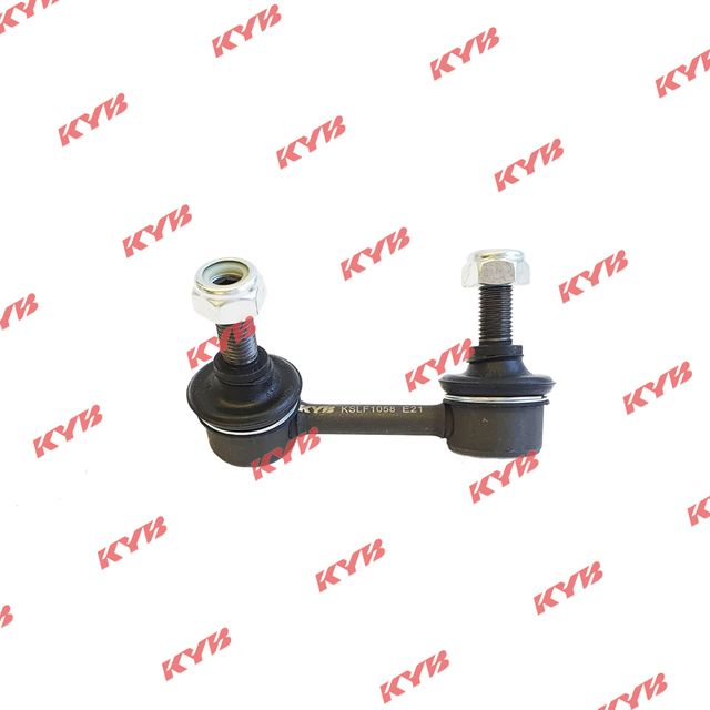Стойка (тяга) стабилизатора KYB SSP передняя левая для Mazda 2 II (DE) 2007-2015. Артикул KSLF1058