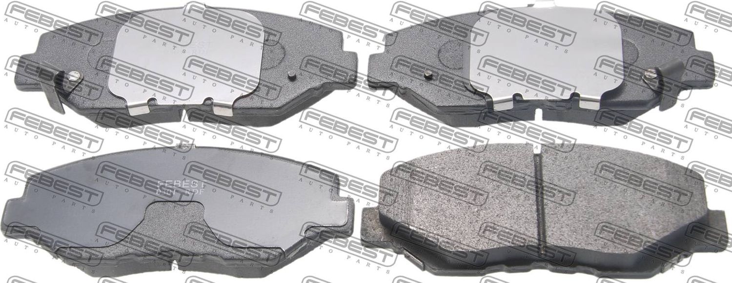 Тормозные колодки Febest. Артикул 0301-RDF