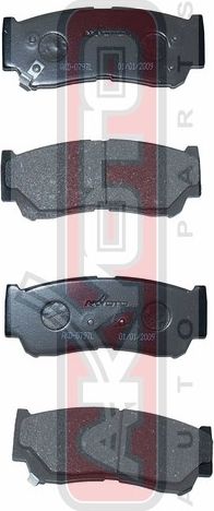 Тормозные колодки Akyoto Packing AKYOTO. Артикул AKD-0797