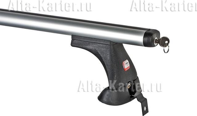 Багажник на крышу Amos Koala креп. за дверные проемы для BMW X5 E53 5-дв. 2000-2007 (Аэродинамические дуги). Артикул K-6-f1.3l