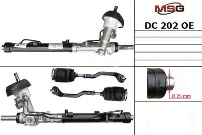 Рулевая рейка с ГУР новая оригинальная Dacia Duster 2010-, Renault Duster 2010-, (MSG). Артикул DC202OEM