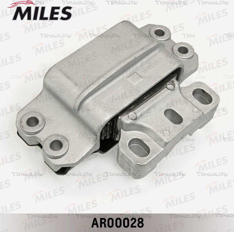 Подушка (опора) КПП Miles левая для Audi A3 II (8P) 2003-2013. Артикул AR00028