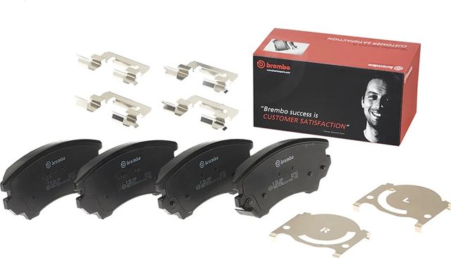 Тормозные колодки Brembo Directional передние для Opel Astra J 2009-2017. Артикул P 59 055