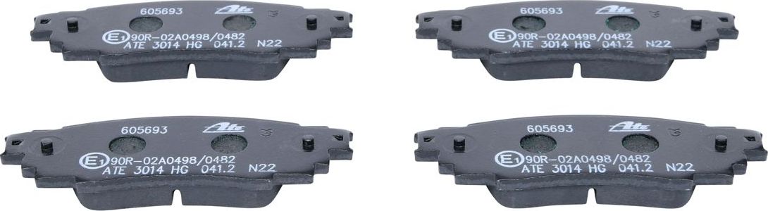 Тормозные колодки ATE. Артикул 13.0460-5693.2