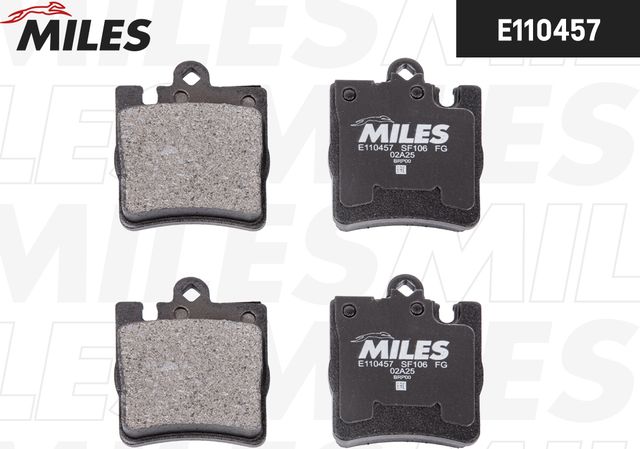 Тормозные колодки Miles (Semi-Metallic). Артикул E110457