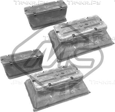 Втулка рессоры Metalcaucho передняя для Volkswagen LT II 1996-2006. Артикул 06100