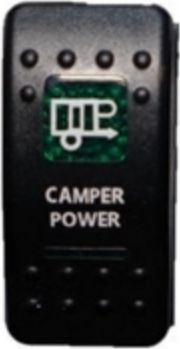 Клавиша RUS включения питания кемпера. Артикул button-37