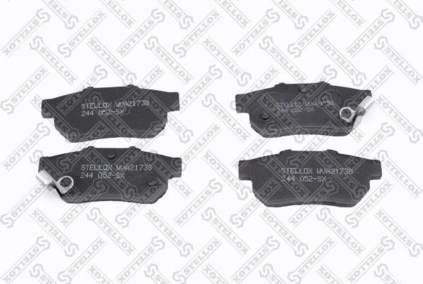 Тормозные колодки Stellox. Артикул 244 052-SX