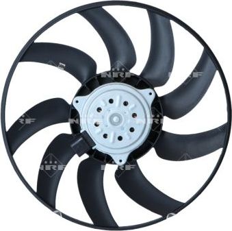 Вентилятор радиатора двигателя NRF левый для Audi A4 IV (B8) 2007-2015. Артикул 47424