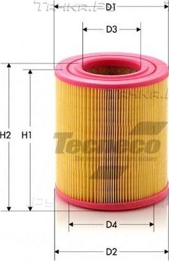 Воздушный фильтр  Tecneco Filters. Артикул AR16118