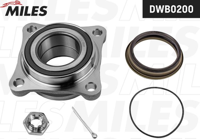Ступичный подшипник (комплект) Miles передний передний для Toyota Fortuner II 2015-2026. Артикул DWB0200