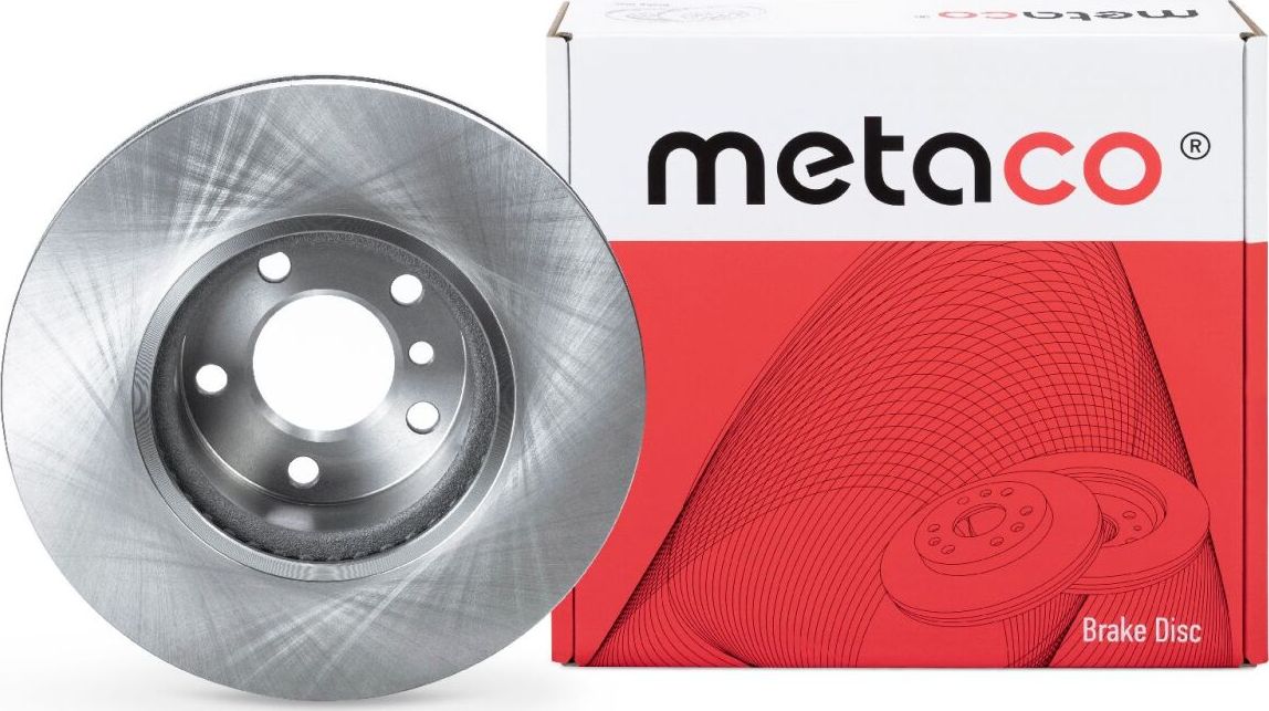 Диск тормозной передний вентилируемый (Metaco). Артикул 3050260