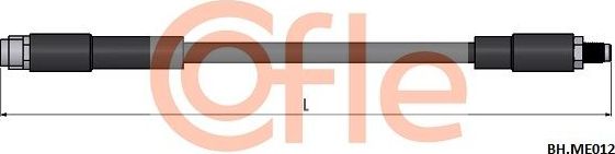 Тормозной шланг Cofle. Артикул 92.BH.ME012