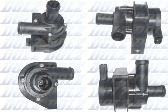 Дополнительный водяной насос Dolz для Skoda Superb II 2008-2015. Артикул EA508A