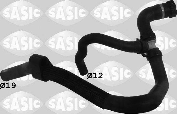 Патрубок радиатора (системы охлаждения) Sasic. Артикул 3404125