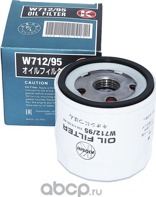 Фильтр масляный Kioshi W712/95, C-111 Kioshi. Артикул W71295