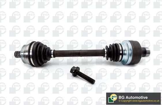 Полуось (привод в сборе, приводной вал) BGA передняя правая для SEAT Alhambra I 1996-2010. Артикул DS9610RA