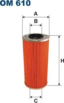 Масляный фильтр Filtron для PUCH G-modell W463 1996-2000. Артикул OM 610