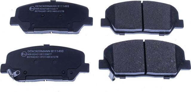 Тормозные колодки Denckermann. Артикул B111493