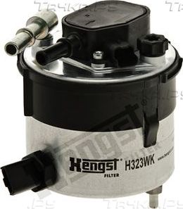 Топливный фильтр Hengst для Mazda 3 I (BK) 2004-2009. Артикул H323WK