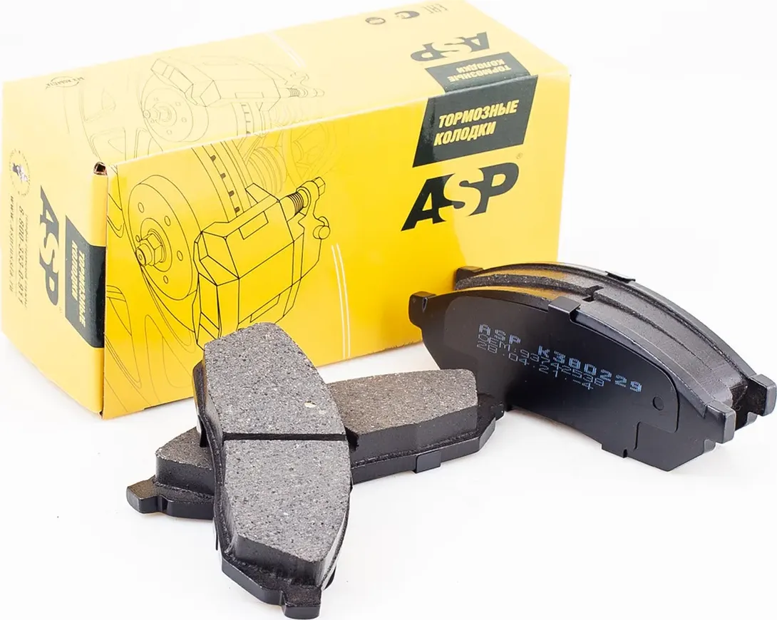 Передние тормозные колодки CHEVROLET Damas/Labo (ASP) ASP. Артикул K380229