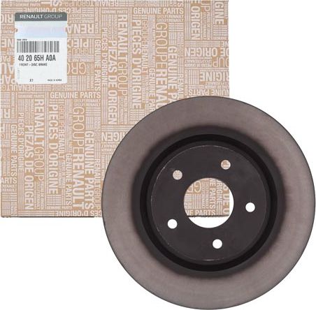 Тормозной диск Renault. Артикул 402065HA0A