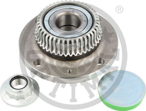 Ступица колеса с интегрированным подшипником Optimal задняя для Volkswagen Polo II 1992-1994. Артикул 102075