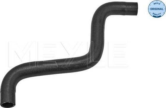Патрубок системы охлаждения (радиатора) Meyle (EPDM (Этилен-пропиленовый каучук)) верхний для Fiat Punto II 1999-2012. Артикул 219 222 0006