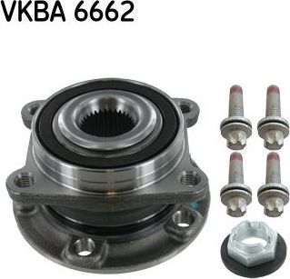 Ступица колеса с интегрированным подшипником SKF. Артикул VKBA 6662