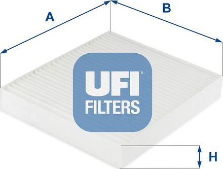 Салонный фильтр UFI. Артикул 53.249.00