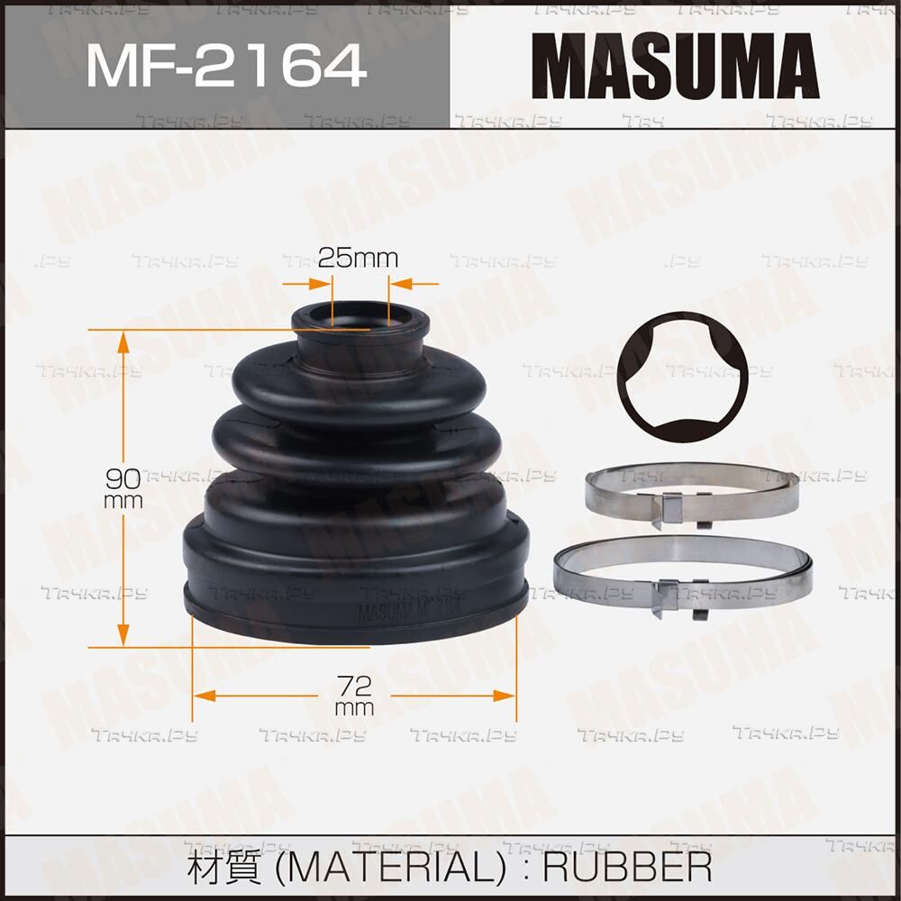 Пыльник ШРУСа внутренний Masuma задний для Toyota RAV4 II (XA20) 2000-2005. Артикул MF-2164