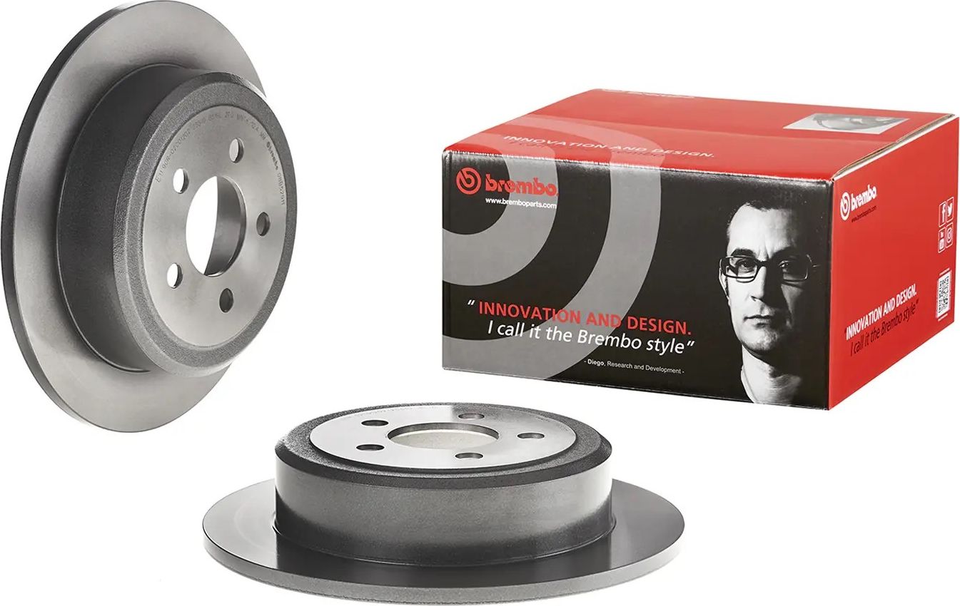 Тормозной диск Brembo PRIME LINE - UV Coated. Артикул 08.B529.11