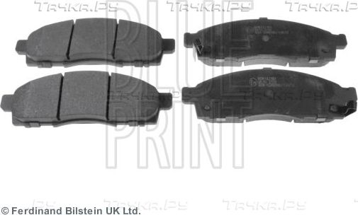 Тормозные колодки Blue Print. Артикул ADN142161