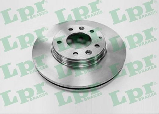 Тормозной диск LPR передний для Mazda 6 I (GG) 2002-2007. Артикул M5001V