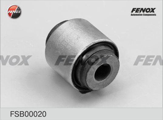 Сайлентблок заднего рычага подвески Fenox. Артикул FSB00020
