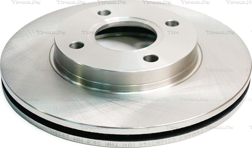 Тормозной диск Cworks передний для Ford KA I 2001-2008. Артикул C210R2146