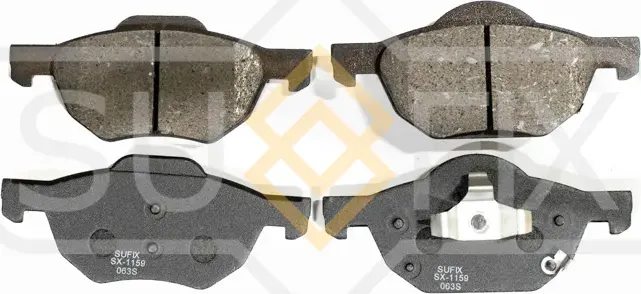 Колодки тормозные передние (Sufix). Артикул SX1159
