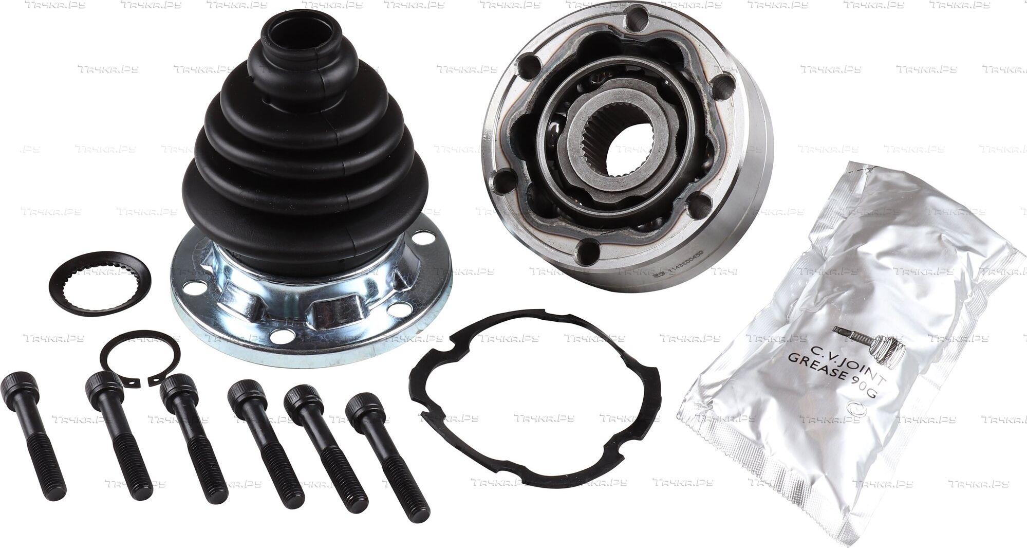 Шрус внутренний (граната) JP Group передний для Volkswagen Passat B2 1981-1988. Артикул 1143500450