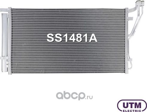 Радиатор кондиционера (UTM). Артикул SS1481A