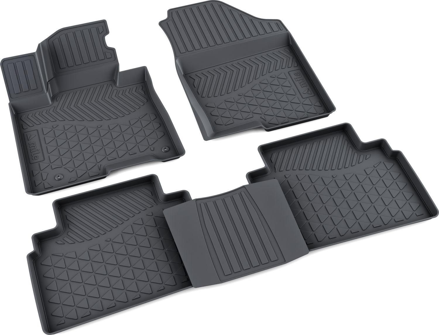 Коврики в салон Mile для Hyundai Tucson III рестайлинг 2018-2026. Артикул 1010611