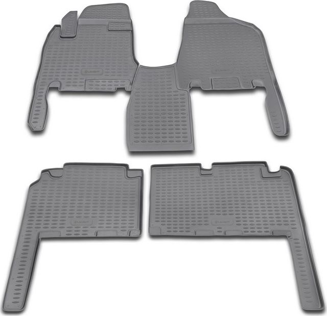 Коврики Element для салона Kia Carnival III АКПП 2006-2014. Артикул NLC.25.16.210