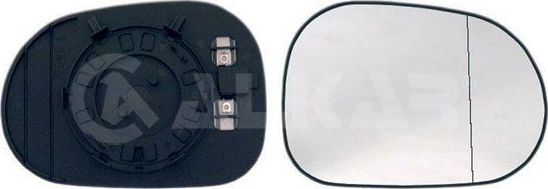 Зеркальное стекло бокового зеркала Alkar. Артикул 6482565