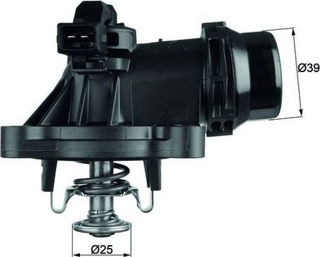 Термостат Mahle Behr для BMW 1 I (E81/E82/E87/E88) 2004-2011. Артикул TM 18 105