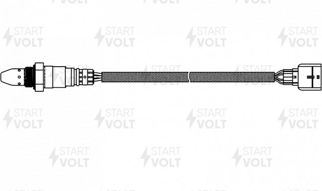 Лямбда-зонд (кислородный датчик) StartVOLT для Renault Master III 2010-2026. Артикул VS-OS 1429