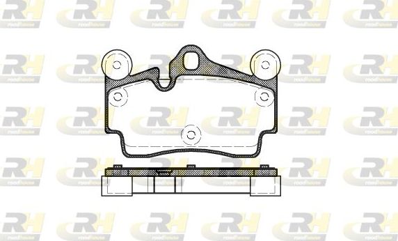 Тормозные колодки RoadHouse. Артикул 2996.00