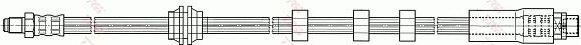 Тормозной шланг TRW передний правый/левый для BMW 5 V (E60/E61) 2001-2010. Артикул PHB418