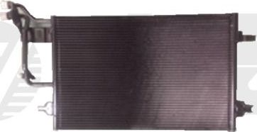 Радиатор кондиционера (конденсатор) Vika. Артикул 22601775401